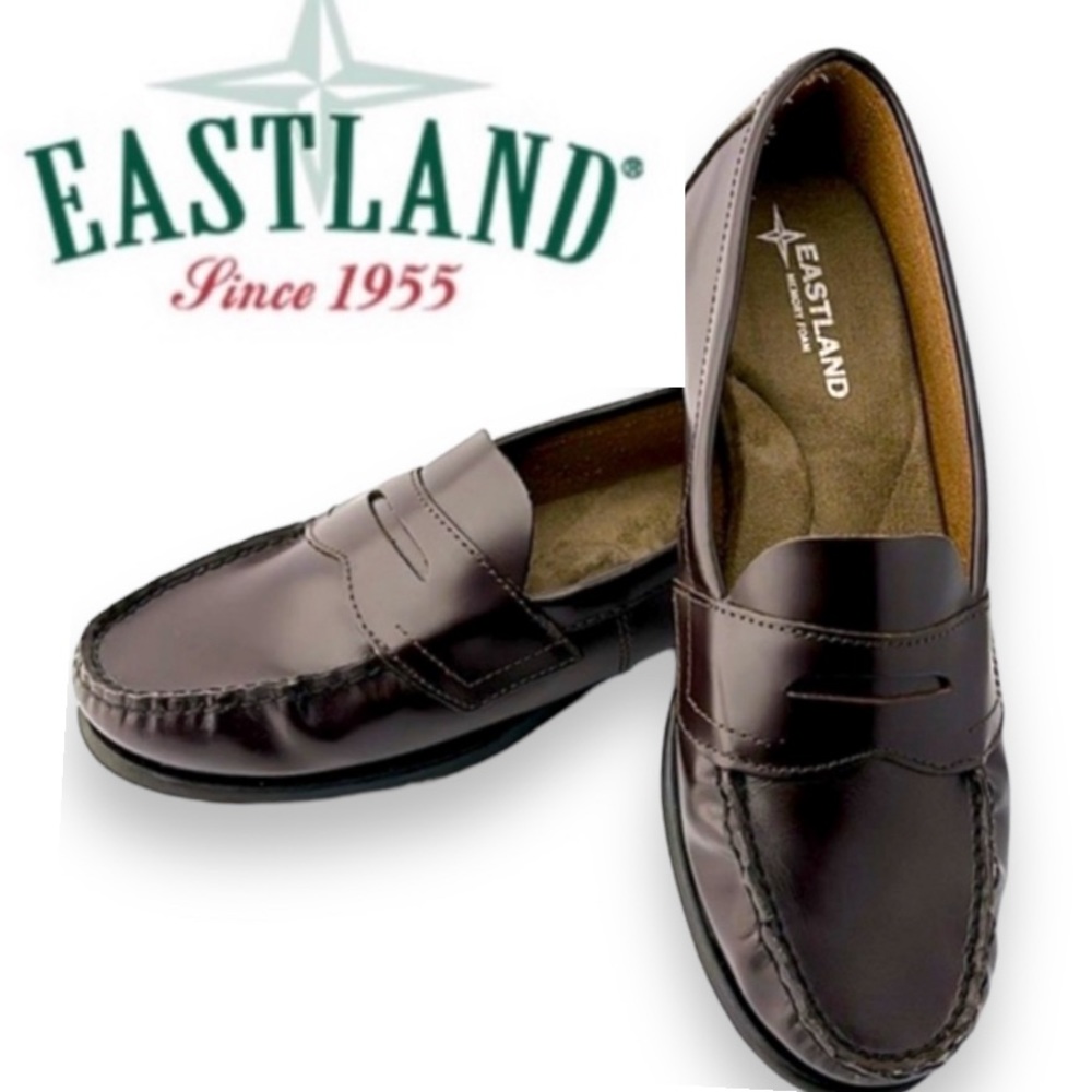 Eastland Womens Classic Leather Loafers size 8.5M Color burgundy (1559)